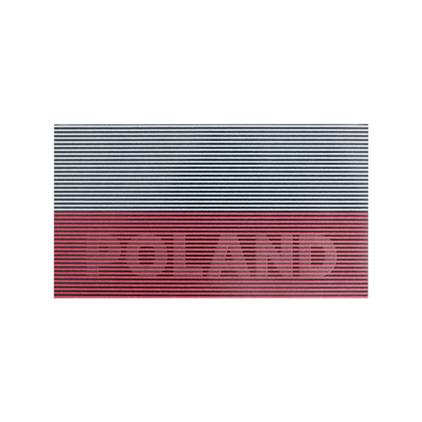 Emblemat Flaga Polski Zgaszona Direct Action Biało / Czerwona (PA-PL95-PES-TCL)