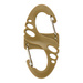 Karabinek Dwustronny Plastikowy Typu S-Hook M-Tac Coyote (MTC-SHKCRBNR-COY)