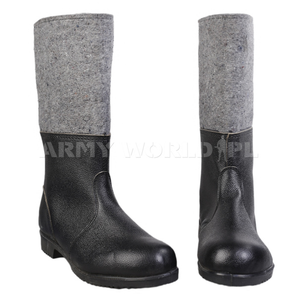 German Military Wellingtons of Leather&Felt To Reconstructions Original Like New ones