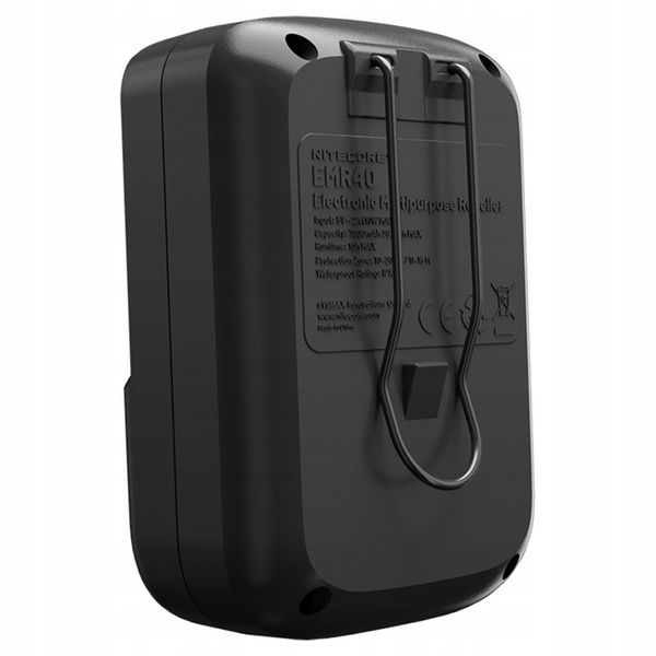 Bezprzewodowy Odstraszacz Na Komary EMR40 Nitecore Czarny (NC-EMR40)