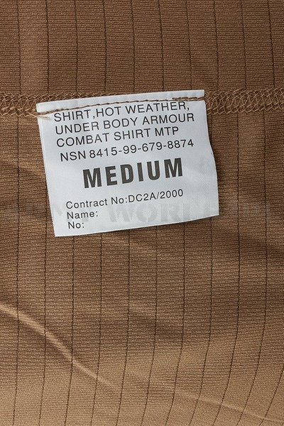 British Tactical Shirt With Protective Pads Combat Shirt MTP HOT WEATHER Original New