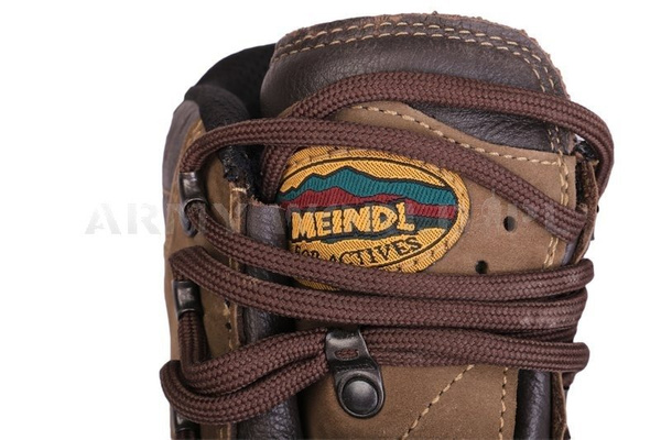 Buty Wojskowe Górskie Meindl 2910-55 Nubukowe Brązowe Oryginał Demobil DB