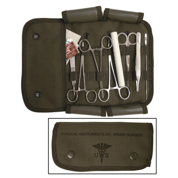 Zestaw Chirurgiczny 12 Elementów US SURGICAL SET Mil-tec (16025000)