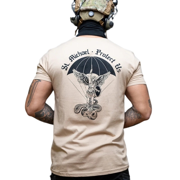 T-Shirt St. Michael Brothers In Arms Sand