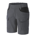 Women's Bermuda Shorts / Short Trousers Outdoor Tactical Pants OTP 8.5" Helikon-Tex Shadow Grey / Black (SW-OTS-VL-3501A)