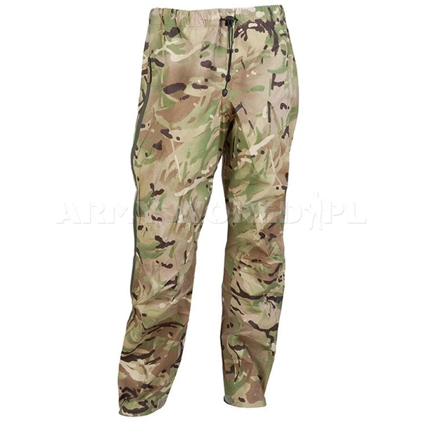 British Military Rainproof Trousers Goretex MTP (Multi Terrain Pattern) Original New