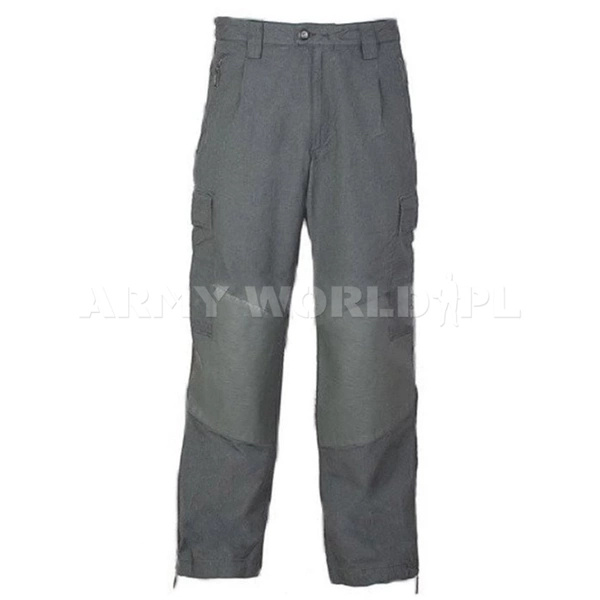 Military Technical Trousers Bundeswehr Flame Resistant TEA Grey Original New