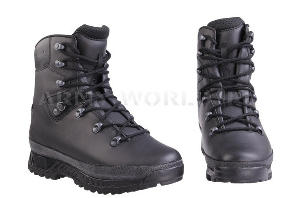 Buty Wojskowe Brytyjskie Cold Wet Weather Solution A Gore-Tex Czarne Nowe II Gatunek