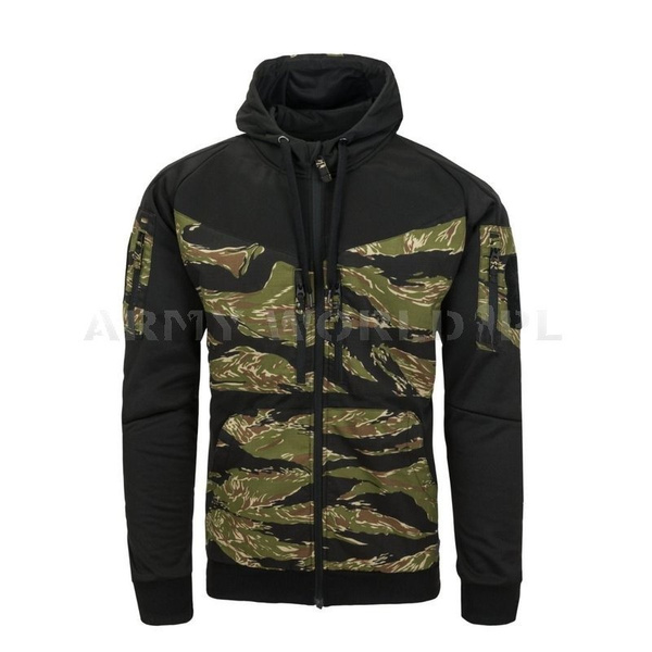 Rogue Hoodie Helikon-Tex Black / Tiger Stripe (BL-RHF-PO-0162A)