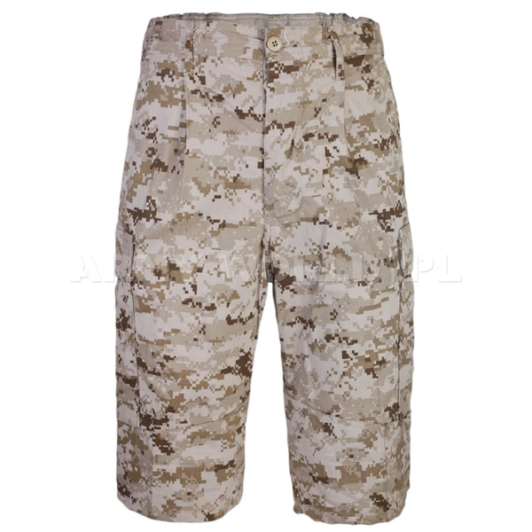 Bermudy Wojskowe Amerykańskie Marpat Digital Desert USMC Oryginał Nowe