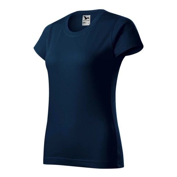 T-shirt Damski Basic 134 Malfini Granatowy