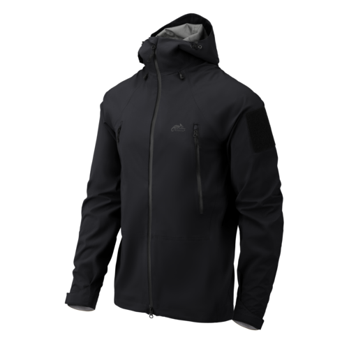 Jacket Hardshell SQUALL TorrentStretch Helikon-Tex Black (KU-SHJ-TR-01)