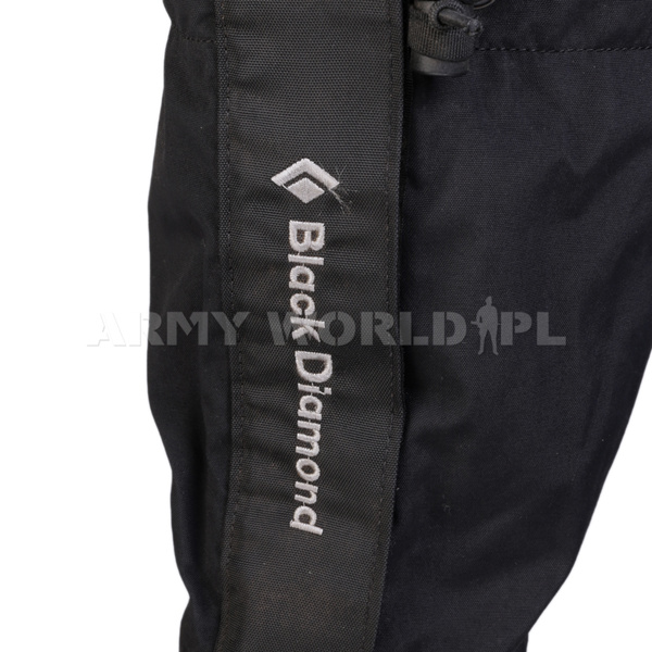 Stuptuty Black Diamond GORE-TEX Czarne Oryginał Demobil BDB