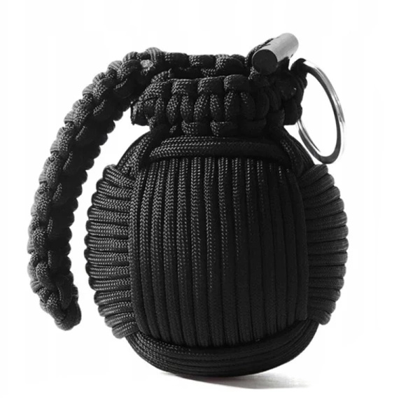 Zestaw Przetrwania Survival Kit Paracord 38w1 JB Tacticals Czarny