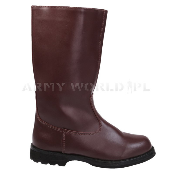 Jackboots 'Rumcajsy' Leather Brown New