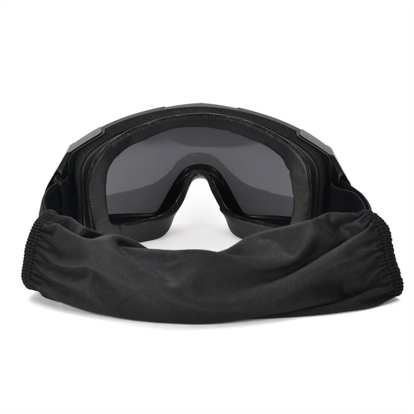 Gogle Taktyczne ANTIFOG UV + 3 Szybki JB Tacticals Czarne (JB-GLS-0002)