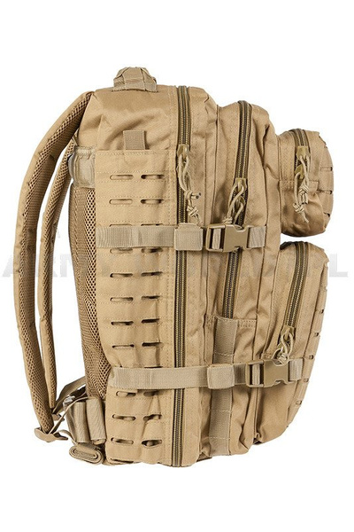 Backpack US Assault Pack LG model LASER CUT Coyote New (14002705)