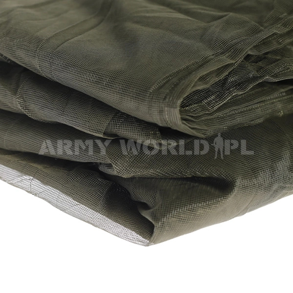 Moskitiera Nad Łóżko Wojskowa Holenderska Kloot Meijburg Olive Oryginał Nowy