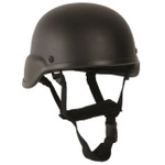 US Fiber Helmet Mil-tec Black (16662002)