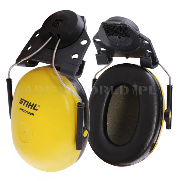 Ochronniki Słuchu Nahełmowe Stihl Peltor Oryginał Demobil BDB