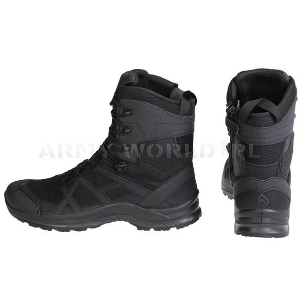 Buty Taktyczne Black Eagle Athletic 2.0 T  Haix Z Bocznym Zamkiem High Czarne (330004) Nowe II Gatunek