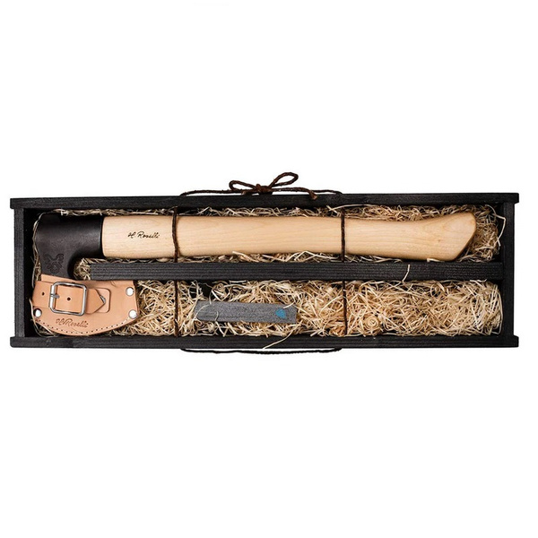 Siekiera Axe Long Handle H. Roselli R850 + Pudełko Prezentowe z Ostrzałką