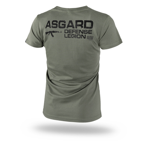 T-shirt Damski Asgard Doberman's Aggressive Olive (TSD305Z)
