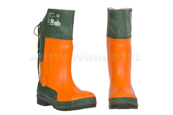 Protective Sawman Boots Lumberjack Original Used