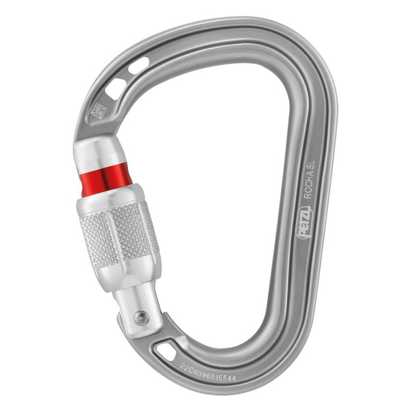 Karabinek Rocha Screw-Lock Petzl Srebrny (M027AA01)