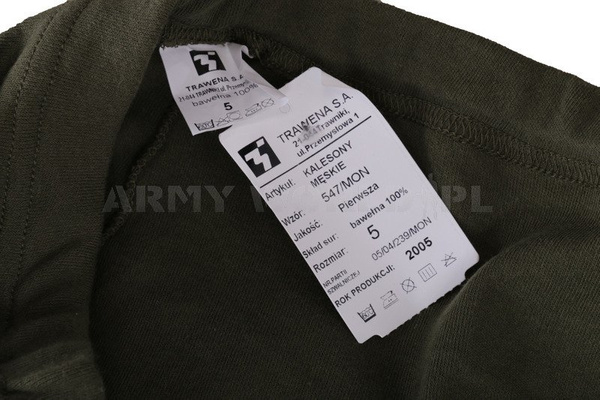 Kalesony Letnie 547/MON Oliv Oryginał Nowe