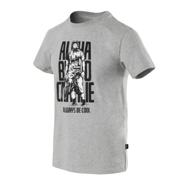 T-Shirt ABC Alfa Bravo Charlie Helikon-Tex Mid Grey Melange (TS-ABH-CO-2M)