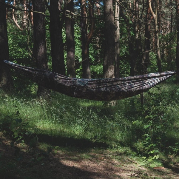 Hamak Lekki Turystyczny Ważka V2 TigerWood Camo Marpat