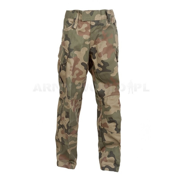 Spodnie Dziecięce Taktyczne Ripstop Junior PL Camo Wz.93 