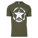 T-Shirt Vintage US Army Star US Green Fostex Garments (133535)