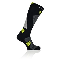 Men's Socks Ski Force Black / Green Brubeck