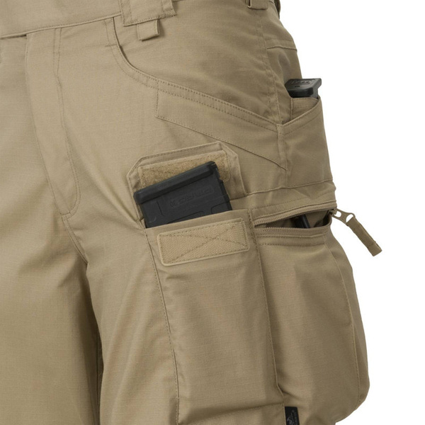 Bermudy / Krótkie Spodnie Urban Tactical Shorts UTS Helikon-Tex Czarne Ripstop 11'' (SP-UTK-PR-01)