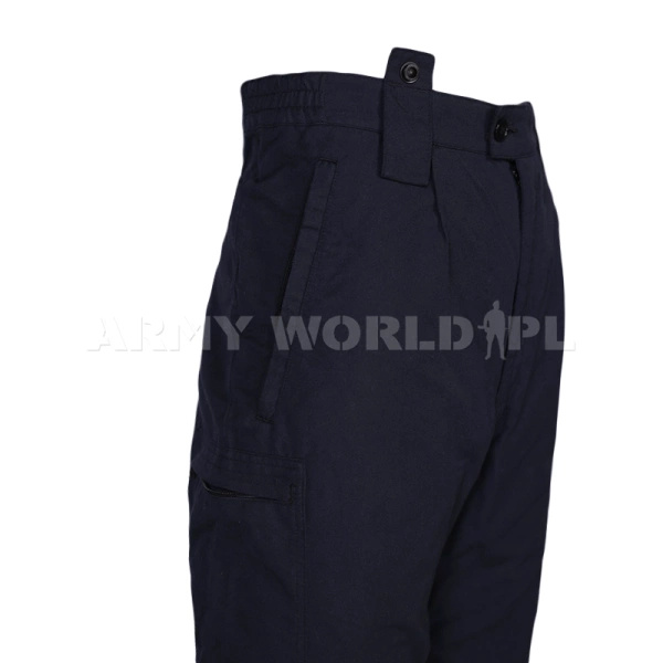 Spodnie Robocze Holenderskie Wahler Aramidowe Granatowe Oryginał Demobil BDB