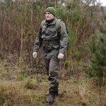 Komplet Ocieplany Austriacki (Kurtka + Spodnie) Olive Oryginał Nowy