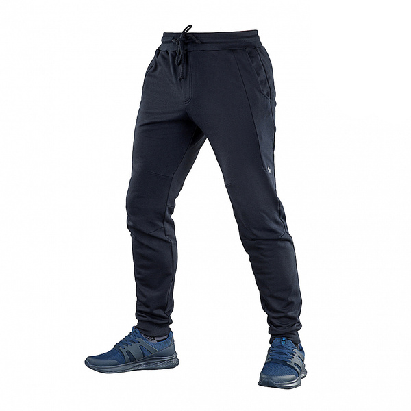 Spodnie Dresowe Stealth Cotton M-Tac Dark Navy Blue (20076015)
