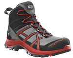 Workwear Boots Haix ® BLACK EAGLE Safety 40 Mid Gore-Tex Stone / Red (610020) New II Quality