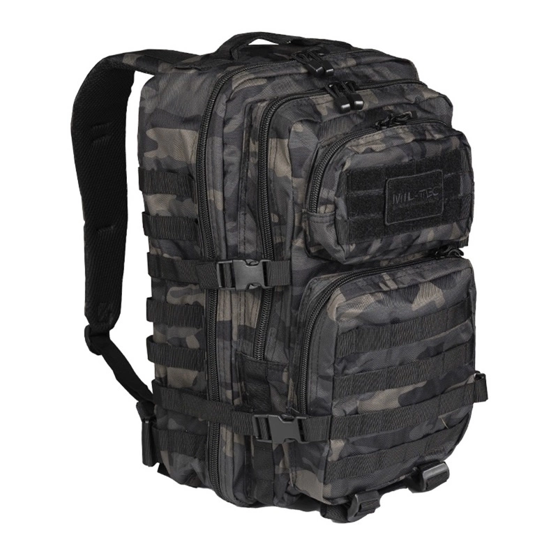 Backpack Model US Assault Pack LG (36l) Mil-tec Dark Camo (14002280) dark  camo, BACKPACKS I BAGS I POCKETS \ Backpacks \ 30 - 60 l