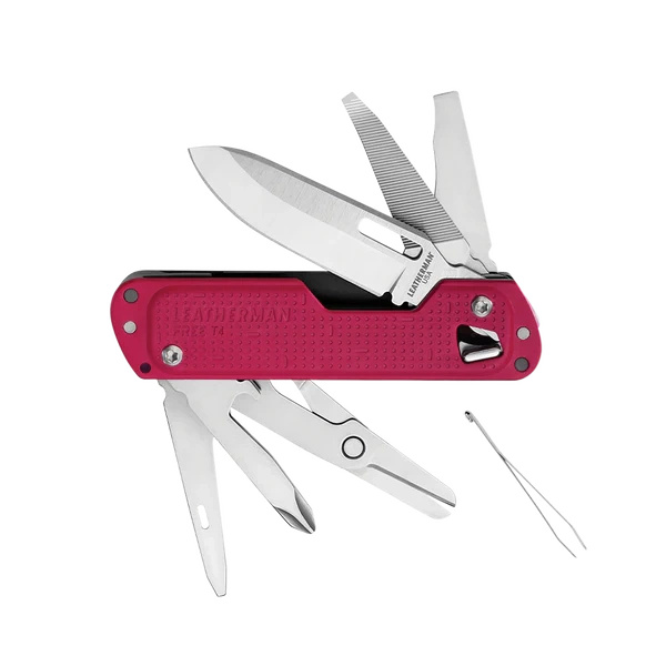 Nóż Składany Leatherman® Free T4 Crimson