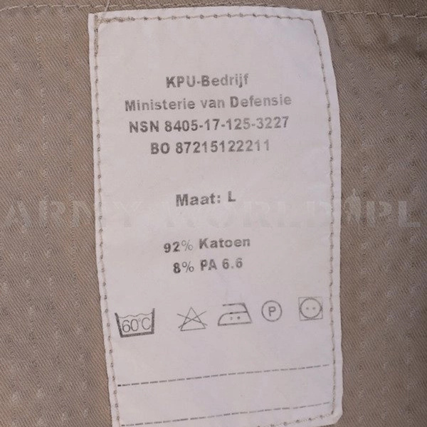 Trousers KPU Khaki Original Used 