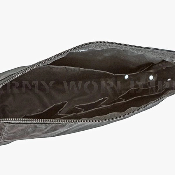 Military Toiletry Bag Bundeswehr Cordura Black Original Demobil 