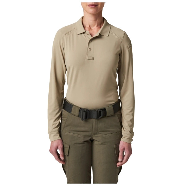 Koszulka Polo Damska Helios Z Długim Rękawem 5.11 Silver Tan (32013)