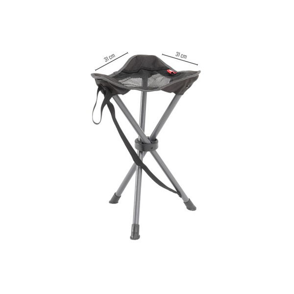 Krzesło Rozkładane Robens Searcher Stool Czarne (490083)