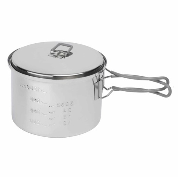 Garnek Turystyczny Outdoor Pot 1600 ml Stainless Steel Esbit (PT1600ST)