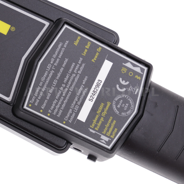 Ręczny Detektor Metalu Garrett Super Scanner V Oryginał Nowy