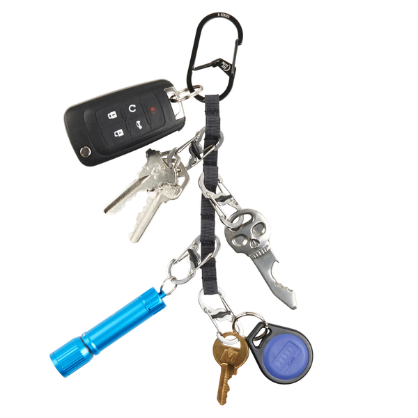 Karabińczyk GearLine Mini Key Organizer Stalowy Nite Ize Czary (GLMK-A1-R3)