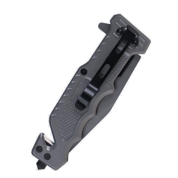 Nóż Składany Ratowniczy FINKA EDC Dominator Grafitowy